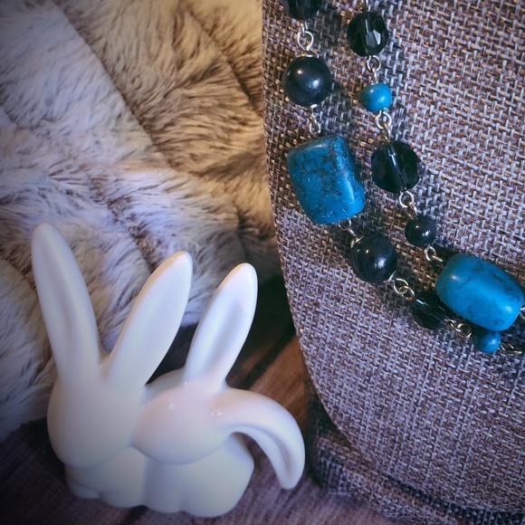 Coldwater Creek Turquoise Multi-Strand Necklace - Picture 2 of 8